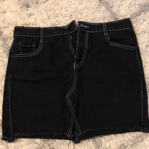 Denim skirt